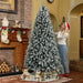 Christmas tree is an eye-catching to stairs, living room or fireplace during the holidays#size_4.5FT