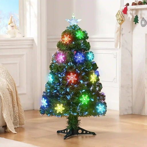 3ft Prelit Fiber Optic Christmas Tree#size_3FT