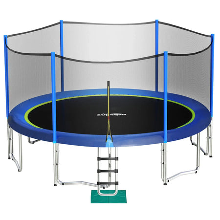 Saffun Outdoor Trampoline With Enclosure