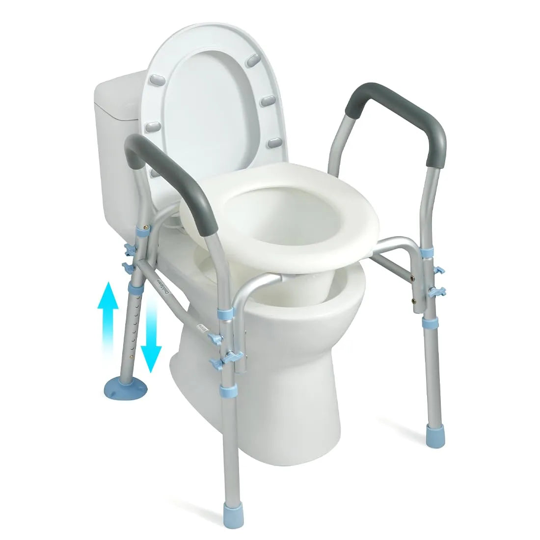 Raised Toilet Seat with Arms | OasisSpace